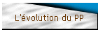 L'évolution du PP
