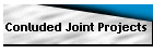 Conluded Joint Projects