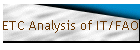 ETC Analysis of IT/FAO